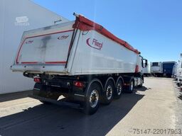 FLIEGL 3-Achs Alu-Kippmulde Liftachse Rollplane 25 cbm