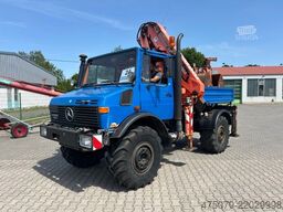 UNIMOG U 1650 / Atlas 130.1 / Greifer / Winde
