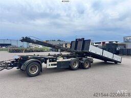 Hüffermann Drawbar Trailer with Cable Hoist and Body WATCH VI