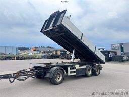Hüffermann Drawbar Trailer with Cable Hoist and Body WATCH VI