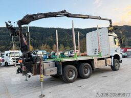 MERCEDES-BENZ Arocs MP5 3353 6X6 BB Holztranspor Kran Penz 12Z