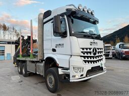 MERCEDES-BENZ Arocs MP5 3353 6X6 BB Holztranspor Kran Penz 12Z