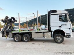 MERCEDES-BENZ Arocs MP5 3353 6X6 BB Holztranspor Kran Penz 12Z