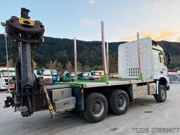 MERCEDES-BENZ Arocs MP5 3353 6X6 BB Holztranspor Kran Penz 12Z