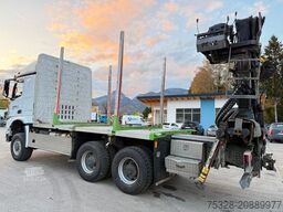 MERCEDES-BENZ Arocs MP5 3353 6X6 BB Holztranspor Kran Penz 12Z