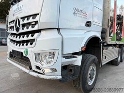 MERCEDES-BENZ Arocs MP5 3353 6X6 BB Holztranspor Kran Penz 12Z