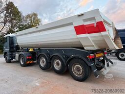 MAN TGS 18.460 4X4 H Pritarder + Auflieger Schwarzmü