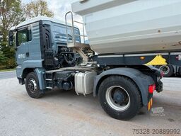 MAN TGS 18.460 4X4 H Pritarder + Auflieger Schwarzmü