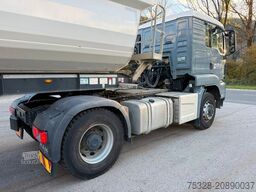 MAN TGS 18.470 4X4 H Pritarder + Auflieger Schwarzmü