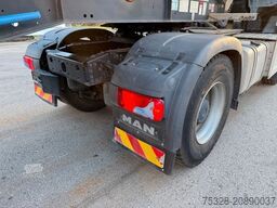 MAN TGS 18.470 4X4 H Pritarder + Auflieger Schwarzmü