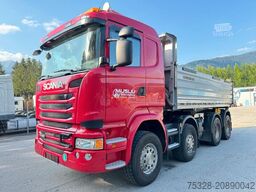 SCANIA R490 8X4 Retarder Meiller Bordmatik Top!