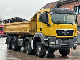 Camion ribaltabile trilaterale MAN TGS 35.480 8x6BB Meiller Bordmatik *TOP*