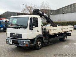 MAN LE 11.220C 4x2 Pritsche Kran HIAB 071