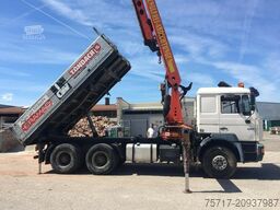 PALFINGER JUST CRANE PK 28000 + Fernbedienung + Seilwinde