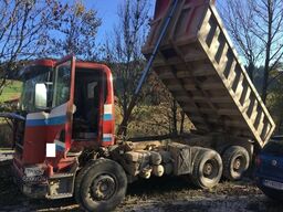 SCANIA 124 400,6x4,Stahlmulde,EURO2,Differnzial problem