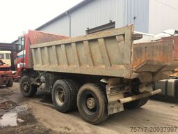 SCANIA 124 400,6x4,Stahlmulde,EURO2,Differnzial problem