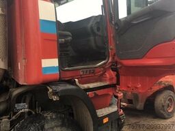 SCANIA 124 400,6x4,Stahlmulde,EURO2,Differnzial problem
