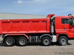 MAN 41.510 TGS 8x4, Stahl, 17m³, Klima, Navi, 113tkm