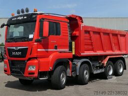 MAN 41.510 TGS 8x4, Stahl, 17m³, Klima, Navi, 113tkm