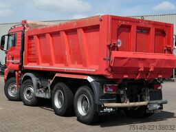 MAN 41.510 TGS 8x4, Stahl, 17m³, Klima, Navi, 113tkm