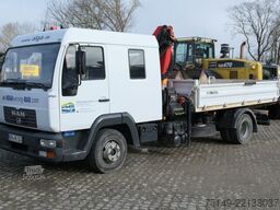 MAN 12.180 LE BB 4x2, DOKA, Palfinger PKG 7001