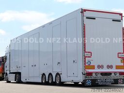 SCANIA R450 Autotransporter Komplettzug Kässbohrer