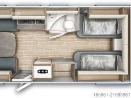 Fendt Tendenza 560 SG 2000kg, Einzelbettauszug