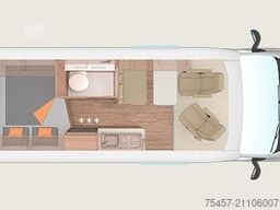 WEINSBERG CaraBus 600 MQ CoastCamper Automatik 18er Borbet
