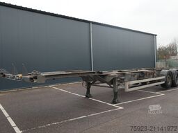 Renders 3 AXLE CONTAINER TRANSPORT TRAILER