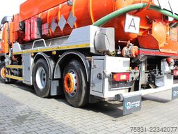 VOLVO FM 420 EEV 6x2 Kroll 14m³ Saug u.Druck ADR INOX