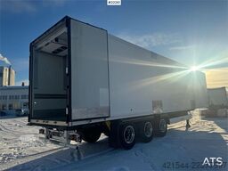 Krone box semi-trailer with Thermo King unit