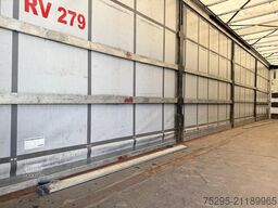 Kögel 3 Achs Mega SAF Hubdach TOP Plane 2x E-Rad