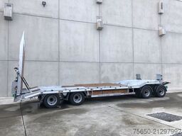 Möslein T 4 VB H1 1 neuer 4 Achs Tieflader hydraulischen Rampen