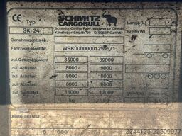 SCHMITZ CARGOBULL SKI24SL7.2/Alumulde/3-Achsen/Liftachse/24m3