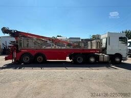LANGENDORF Baustoff/Atlas Kran AK300.1/Steinpresse/Hydr./