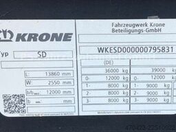 KRONE SD27*LiftA*LenkA*BPW*PalKa*Edscha*StaplerH