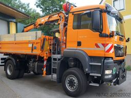 MAN TGS 18.320 BL 4x4 / ATLAS 65.2 / MEILLER-Kipper