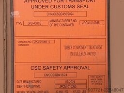  40 HC Premium Hig Cube CSC 2024