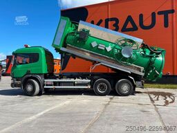Scania P 124 6x2*4 ADR Rolba TANK 8000 l + 8000 l / VA...