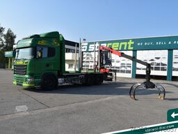 SCANIA R580 V8 6x4 Palfinger Kabinenkran Epsilon Ret.