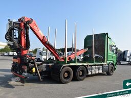 SCANIA R580 V8 6x4 Palfinger Kabinenkran Epsilon Ret.