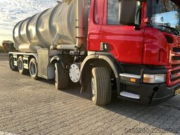 Scania P380 CB 10X4 Vacuum + Pressure Kipper Tipper