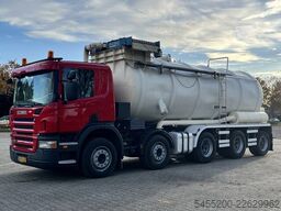 Scania P380 CB 10X4 Vacuum + Pressure Kipper Tipper