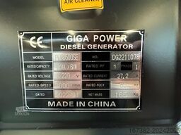 Giga power PLD8500SE 8 kVA silent generator