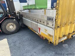 Krone Baustoff Wechselbrücke 7,45m Türen