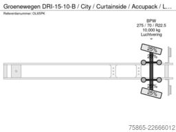 Groenewegen DRI-15-10-B / City / Curtainside / Accupack / L...