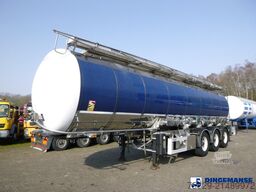 Burg Chemical tank inox L4BH 32.5 m3 / 3 comp