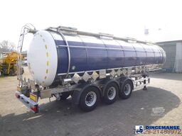 Burg Chemical tank inox L4BH 32.5 m3 / 3 comp