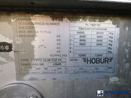 Burg Chemical tank inox L4BH 32.5 m3 / 3 comp