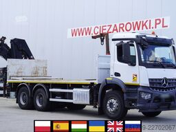 Πλατφόρμα με γερανό Mercedes-Benz Arocs 2643 6x4 / HIAB X-Hiduo 228 E-4
